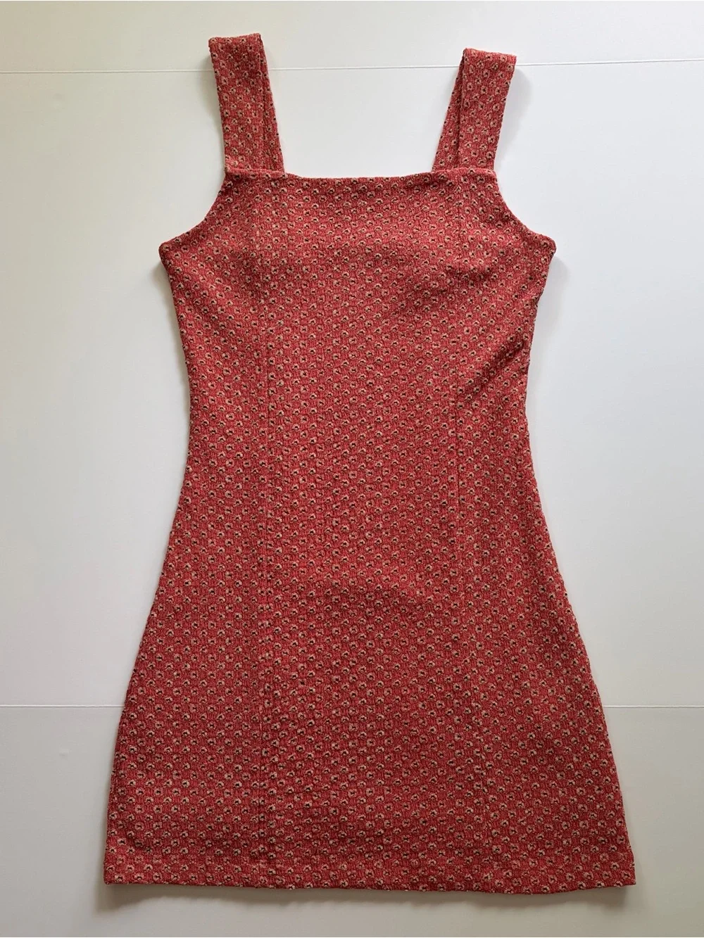 Free People Pink/Coral Mini Dress- XS
